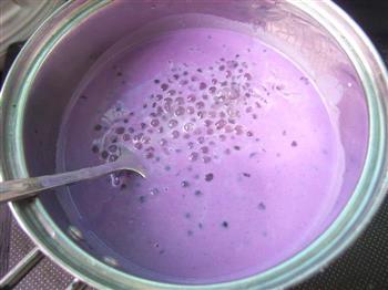 紫薯椰奶西米露的做法步骤7