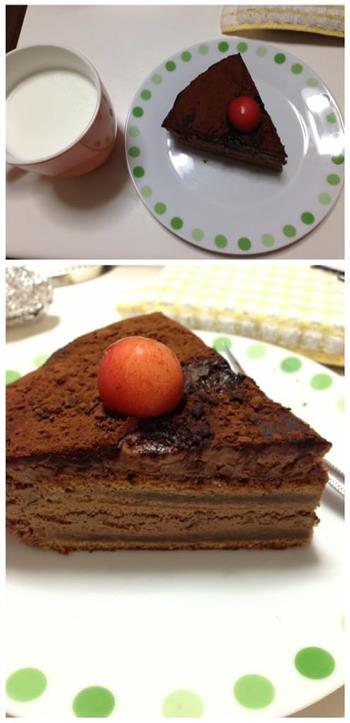 八寸巧克力慕斯蛋糕的做法步骤18
