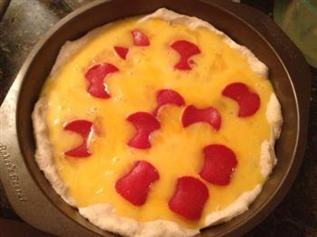 菠菜鸡蛋派 自制披萨的做法步骤3