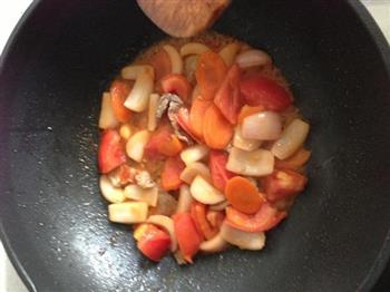 番茄炒面片的做法步骤3