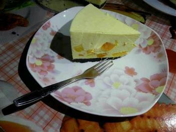 芒果冻芝士蛋糕的做法步骤5