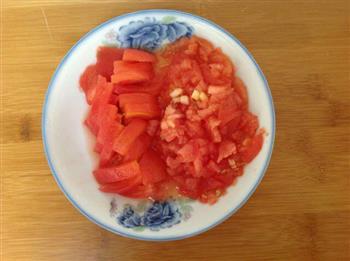 宝宝下饭菜—番茄炒蛋香豆干的做法步骤2