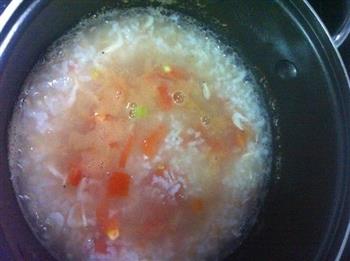 番茄鸡肉粥的做法图解7