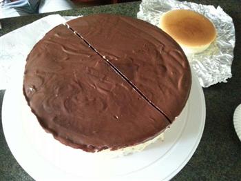 黑巧克力轻乳酪蛋糕的做法步骤5