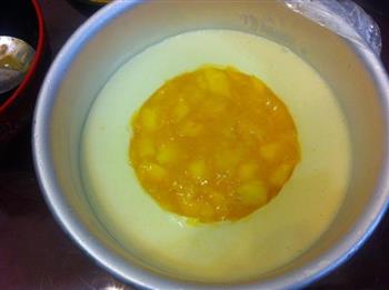 芒果流心冻芝士蛋糕的做法步骤18