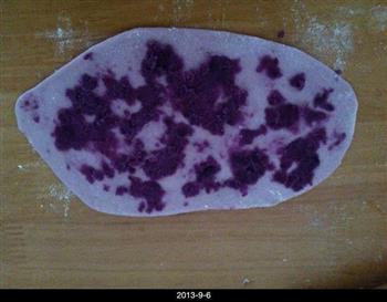 紫薯煎饼的做法图解6