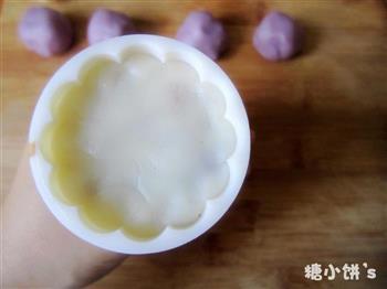 紫薯冰皮月饼的做法图解10