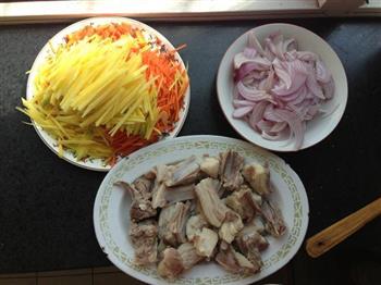 正儿八经的新疆铁锅羊肉抓饭的做法步骤3