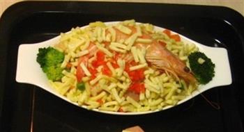 意大利海鲜焗饭的做法图解6