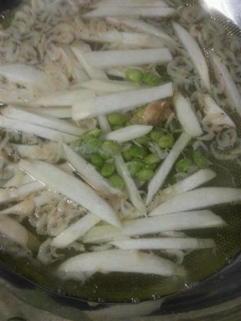 蘑菇虾皮冬瓜汤的做法步骤5