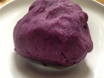 月饼季-少油少糖版 紫薯月饼的做法步骤7