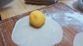 中秋自制奶黄冰皮月饼的做法步骤9