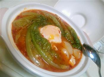 三部搞定简易韩式泡菜锅的做法步骤3