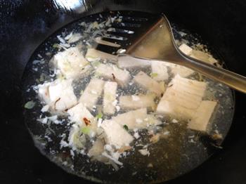 轻爽好滋味—肉末青菜豆腐汤的做法步骤3