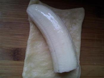 香蕉面包卷的做法步骤7