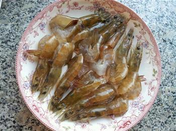 蒜香芝士焗琵琶虾的做法图解3