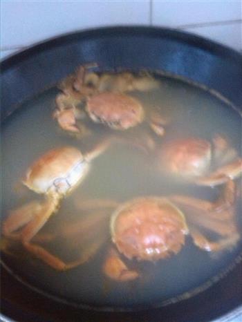 水煮螃蟹的做法图解4