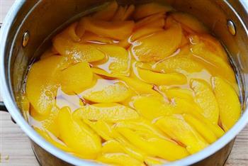 秋季纯天然甜品—糖水黄桃的做法步骤7