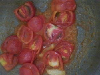 番茄豆腐丸子汤的做法步骤2