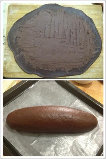 巧克力面包的做法步骤4