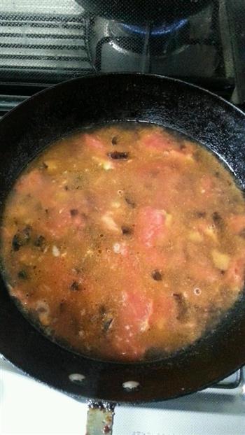 番茄面疙瘩汤的做法步骤7