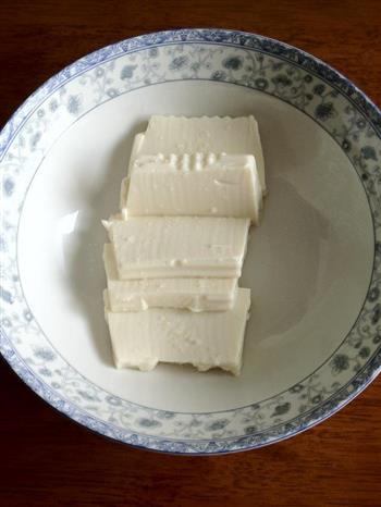 豆腐蒸蛋的做法图解1