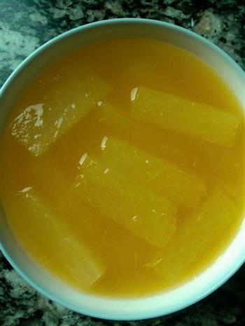 橙汁冬瓜的做法步骤3