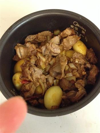电饭煲版土豆炖牛肉的做法步骤5