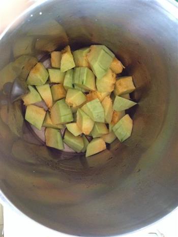 简单方便又美味的豆浆机版南瓜小米粥的做法步骤2