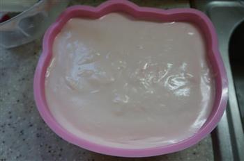 女孩最爱的kitty酸奶慕斯蛋糕的做法步骤16