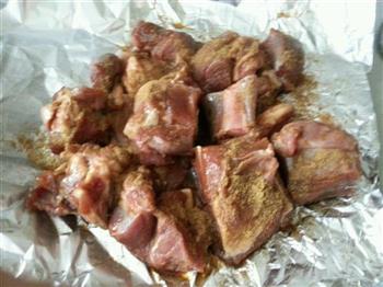 空气炸锅烤羊腿肉的做法步骤4