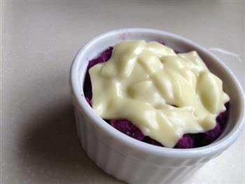 芝士焗紫薯的做法图解4