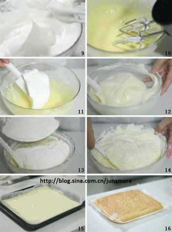浓郁奶油蛋糕卷的做法步骤2