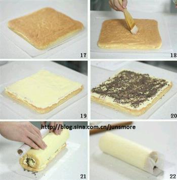 浓郁奶油蛋糕卷的做法图解3