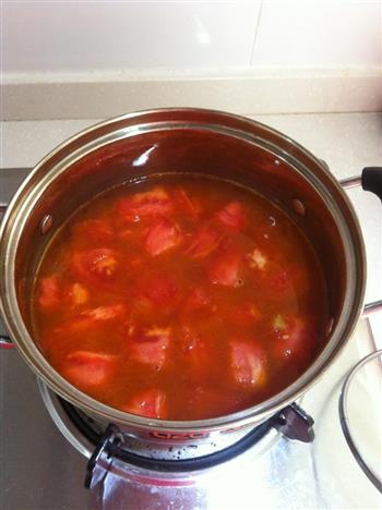 番茄虾丸汤的做法步骤5