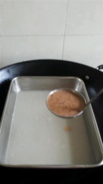 椰汁红豆糕的做法步骤9