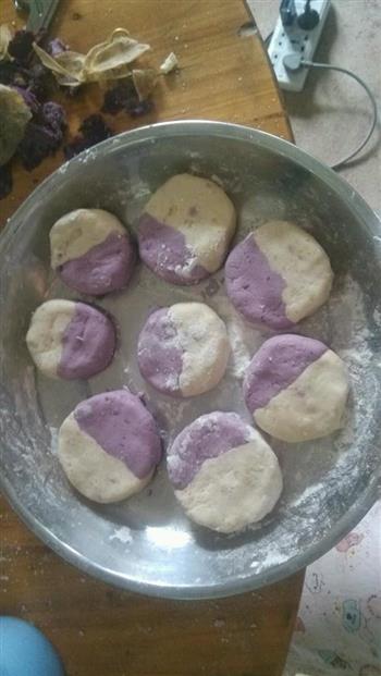 土豆紫薯饼的做法步骤4