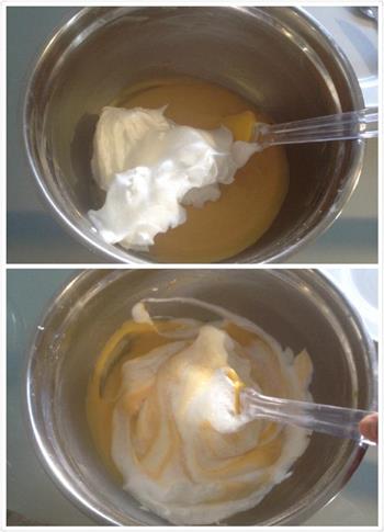 柠檬蜂蜜戚风蛋糕的做法步骤8