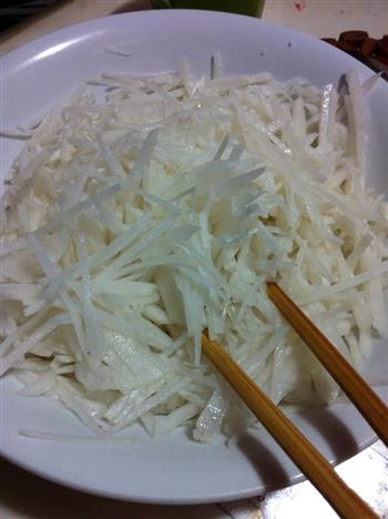 鲜香广式腊味萝卜糕的做法步骤4