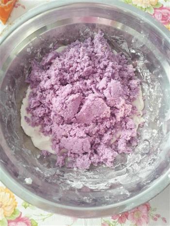 红豆紫薯汤圆的做法步骤4
