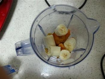 地瓜香蕉牛奶的做法步骤2