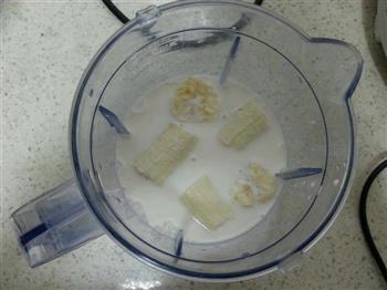 地瓜香蕉牛奶的做法步骤3