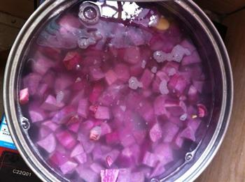 紫番薯糖水的做法步骤3