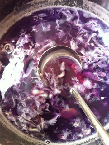紫番薯糖水的做法步骤5