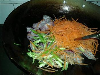 洋葱胡萝卜炒肉丝的做法步骤5