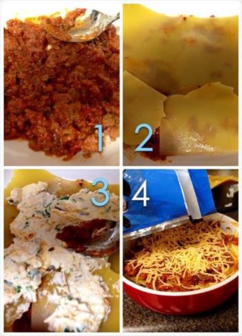 意式经典-蘑菇肉酱千层面 Lasagna的做法图解4