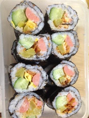 寿司-紫菜包饭的做法步骤7