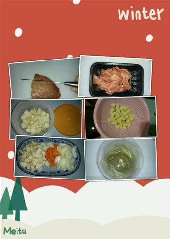日式牛肉炖土豆的做法步骤1