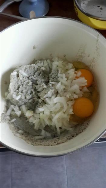 鸡蛋豆渣蔬菜饼的做法步骤1