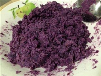 紫薯蛋糕的做法图解2